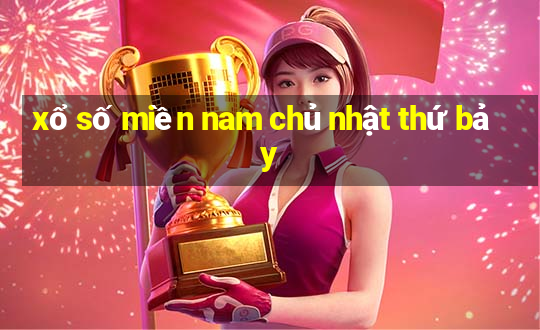 xổ số miền nam chủ nhật thứ bảy