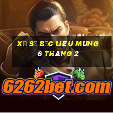 xổ số bạc liêu mùng 6 tháng 2