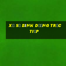 xổ số bình dương trực tiếp