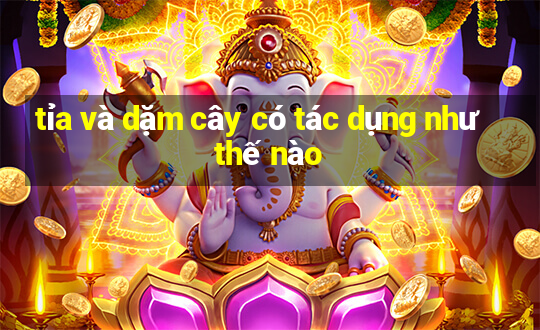 tỉa và dặm cây có tác dụng như thế nào