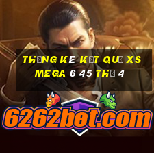 THỐNG KÊ KẾT QUẢ XS Mega 6 45 Thứ 4