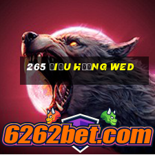 265 Điều hướng wed