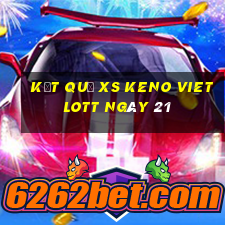 kết quả XS Keno Vietlott ngày 21