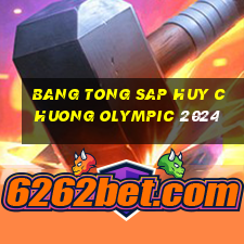 bang tong sap huy chuong olympic 2024