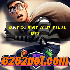 dãy số may mắn vietlott