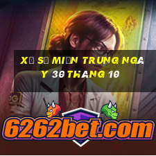 xổ số miền trung ngày 30 tháng 10