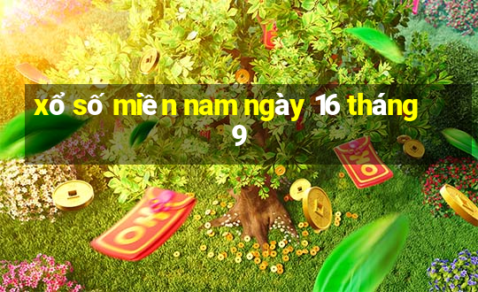 xổ số miền nam ngày 16 tháng 9