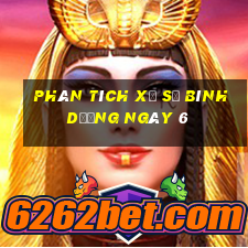 Phân tích Xổ Số bình dương ngày 6