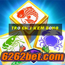 trò chơi kem bông