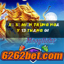 xổ số miền trung ngày 13 tháng 04