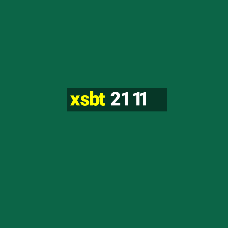 xsbt 21 11