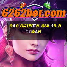 Các chuyên gia 3d dự đoán