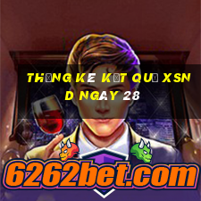 THỐNG KÊ KẾT QUẢ XSND ngày 28