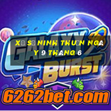 xổ số ninh thuận ngày 9 tháng 6