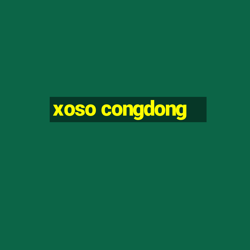 xoso congdong