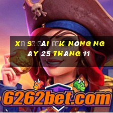 xổ số đài đắk nông ngày 25 tháng 11