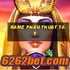 game phau thuat tay