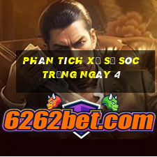 Phân tích Xổ Số Sóc Trăng ngày 4