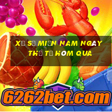 xổ số miền nam ngày thứ tư hôm qua