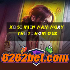 xổ số miền nam ngày thứ tư hôm qua