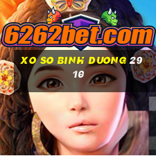 xo so binh duong 29 10