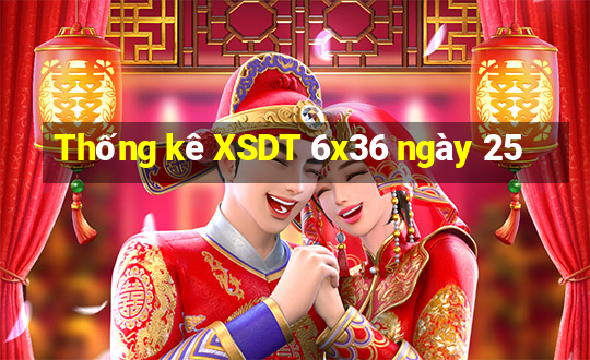 Thống kê XSDT 6x36 ngày 25