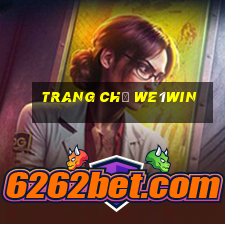 Trang Chủ We1win