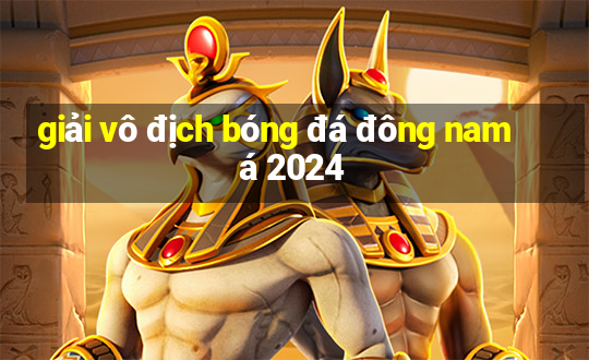 giải vô địch bóng đá đông nam á 2024