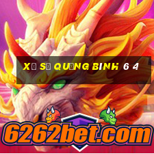 xổ số quảng bình 6 4