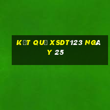 kết quả XSDT123 ngày 25