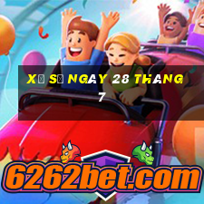 xổ số ngày 28 tháng 7