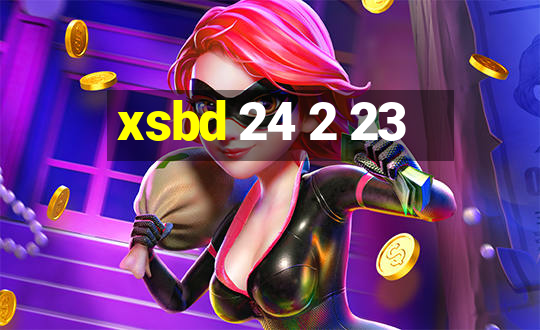 xsbd 24 2 23