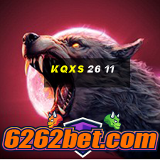 kqxs 26 11