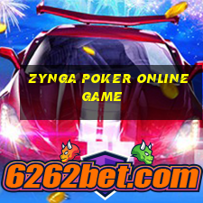 zynga poker online game