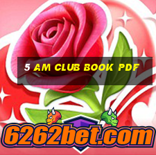 5 am club book pdf