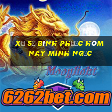 xổ số bình phước hôm nay minh ngọc