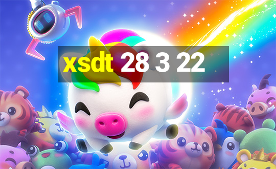 xsdt 28 3 22