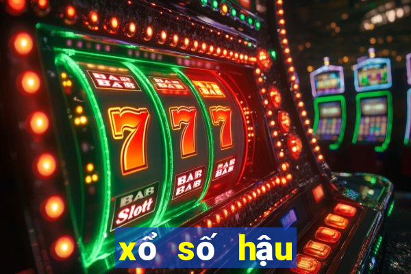 xổ số hậu giang ngày 13 tháng 5