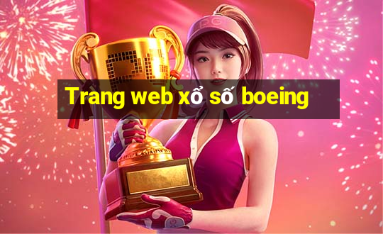 Trang web xổ số boeing