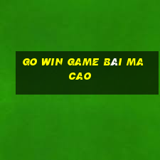 Go Win Game Bài Ma Cao