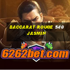 baccarat rouge 540 jasmin