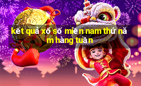 kết quả xổ số miền nam thứ năm hàng tuần