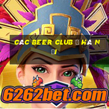 các beer club ở hà nội