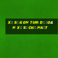 Xổ Số kon tum Dự Đoán Xổ Số Chủ Nhật