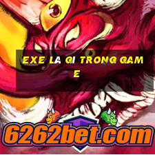 exe là gì trong game