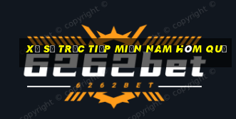 xổ số trực tiếp miền nam hôm quả