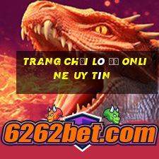 trang chơi lô đề online uy tín