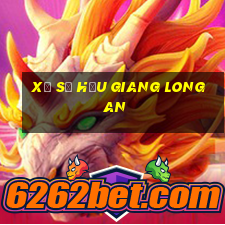 xổ số hậu giang long an