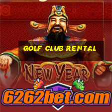 golf club rental