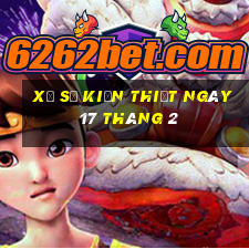 xổ số kiến thiết ngày 17 tháng 2